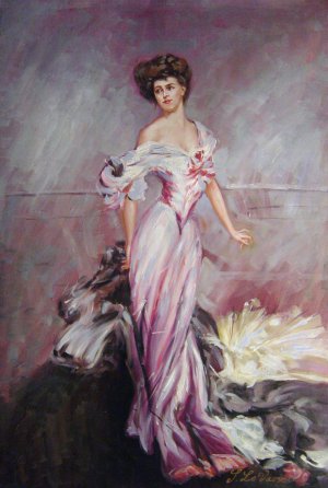 Giovanni Boldini, Dolly Baird Of Bunbarton, Painting on canvas