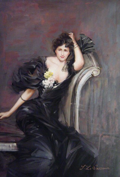 Lady Colin Campbell. The painting by Giovanni Boldini