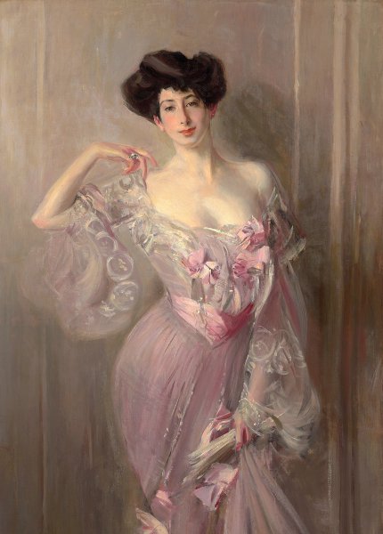 Portrait of Betty Wertheimer, 1902. The painting by Giovanni Boldini