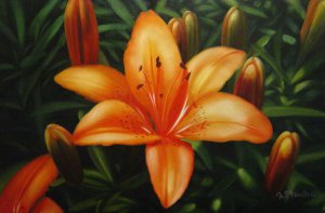 Our Originals, Gorgeous Tiger Lily, Painting on canvas
