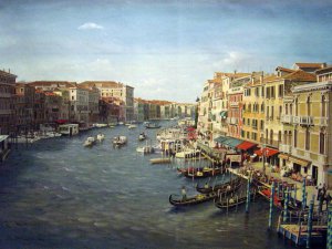 Our Originals, Grand Canal, Venice, Painting on canvas