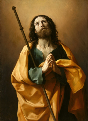 Guido Reni, Saint James the Greater, Painting on canvas