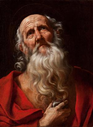 Guido Reni, Saint Jerome, Painting on canvas