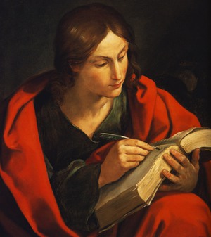 Guido Reni, Saint John, Painting on canvas