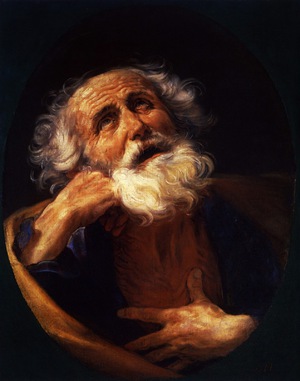 Guido Reni, Saint Peter, Art Reproduction
