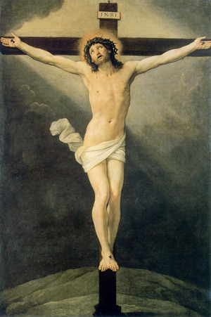 Guido Reni, The Crucifixion, Painting on canvas