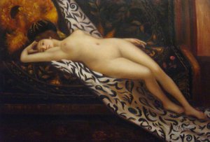 Guillaume Seignac, L'Abandon, Painting on canvas