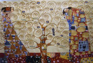 Reproduction oil paintings - Gustav Klimt - A Tree Of Life