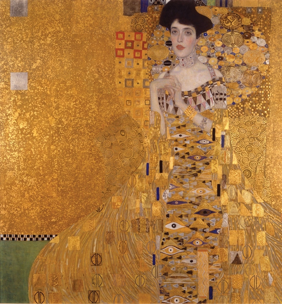 Adele Bloch-Bauer I. The painting by Gustav Klimt