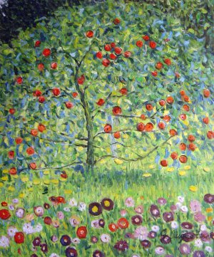 Gustav Klimt, Apple Tree, Painting on canvas