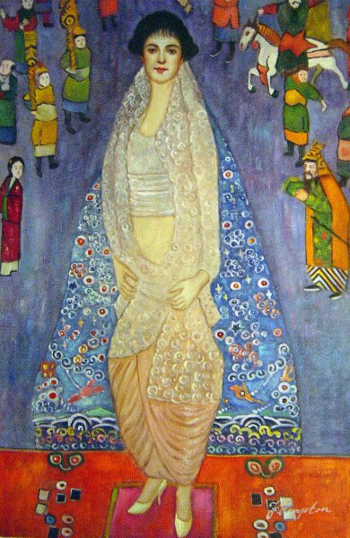 Baroness Elisabeth Bachhofen-Echt. The painting by Gustav Klimt