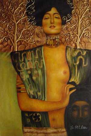 Judith I, Gustav Klimt, Art Paintings