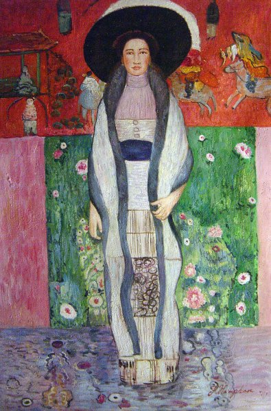 Portrait Of Adele Bloch-Bauer II. The painting by Gustav Klimt