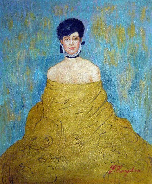 Portrait Of Amalie Zuckerkandl. The painting by Gustav Klimt