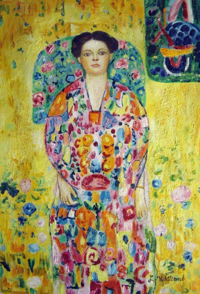 Portrait Of Eugenia (Mada) Primavesi. The painting by Gustav Klimt