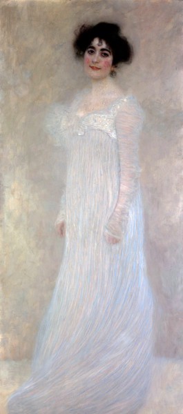 Serena Pulitzer Lederer. The painting by Gustav Klimt