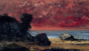 Gustave Courbet, After the Storm, Painting on canvas