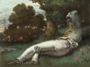Gustave Courbet, La Sieste, Art Reproduction