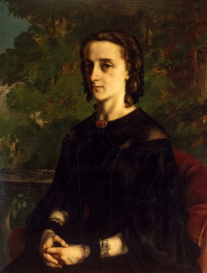 Gustave Courbet, Madame de Brayer, Art Reproduction