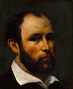 Gustave Courbet, Portrait of a Man, Art Reproduction