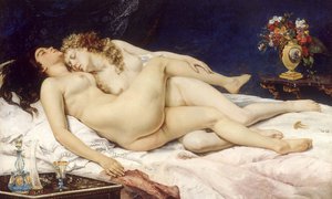 Gustave Courbet, The Sleepers, Art Reproduction