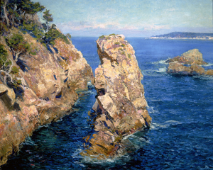 Guy Rose, Point Lobos, 1918, Painting on canvas