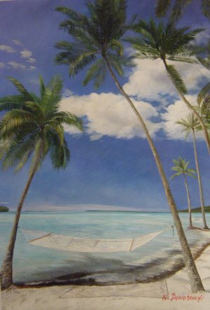 Our Originals, Hammock Heaven, Painting on canvas