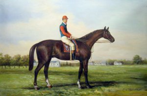 Famous paintings of Horses-Equestrian: Black Prince