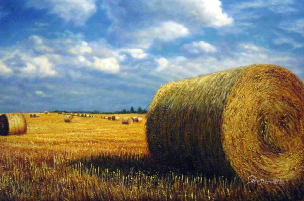 Harvest Time. The painting by Our Originals