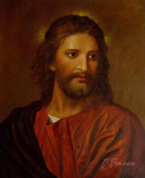 Christ At Thirty-Three. The painting by Heinrich Hofmann
