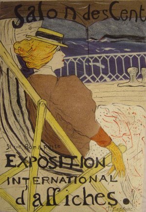 Henri De Toulouse-Lautrec, Salon des Cent, Art Reproduction