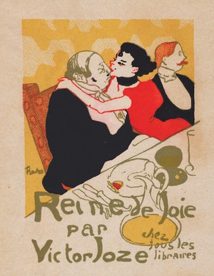 Famous paintings of Vintage Posters: The Reine de Joie par Victor Joze
