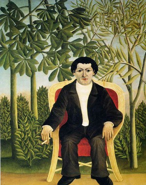 Henri Rousseau, Portrait of Joseph Brummer, Painting on canvas