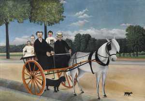 Reproduction oil paintings - Henri Rousseau - The Cart of Father Junier