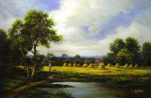 Henry H. Parker, Betchworth, Surrey, Painting on canvas
