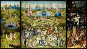 At the Garden of Earthly Delights Art Reproduction