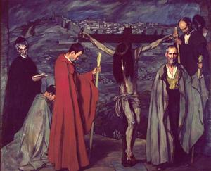 Reproduction oil paintings - Ignacio Zuloaga - The Blood of Christ, 1911