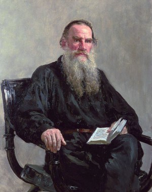 Ilya Repin, The Portrait of Leo Tolstoy, 1887, Art Reproduction
