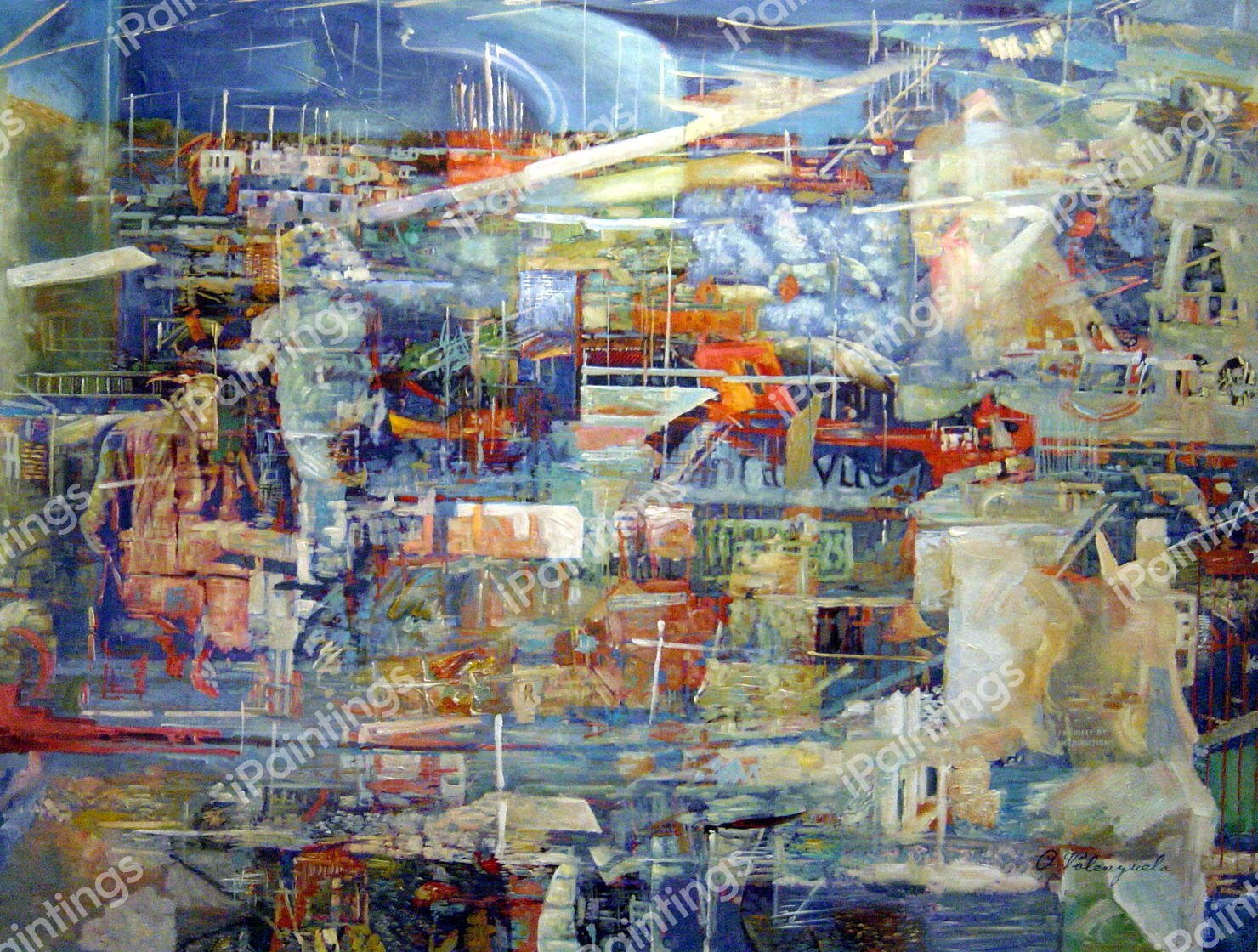 A Composite Pattern. The painting by Our Originals