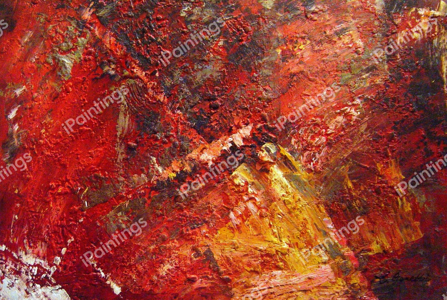 A Splash Of Abstract. The painting by Our Originals