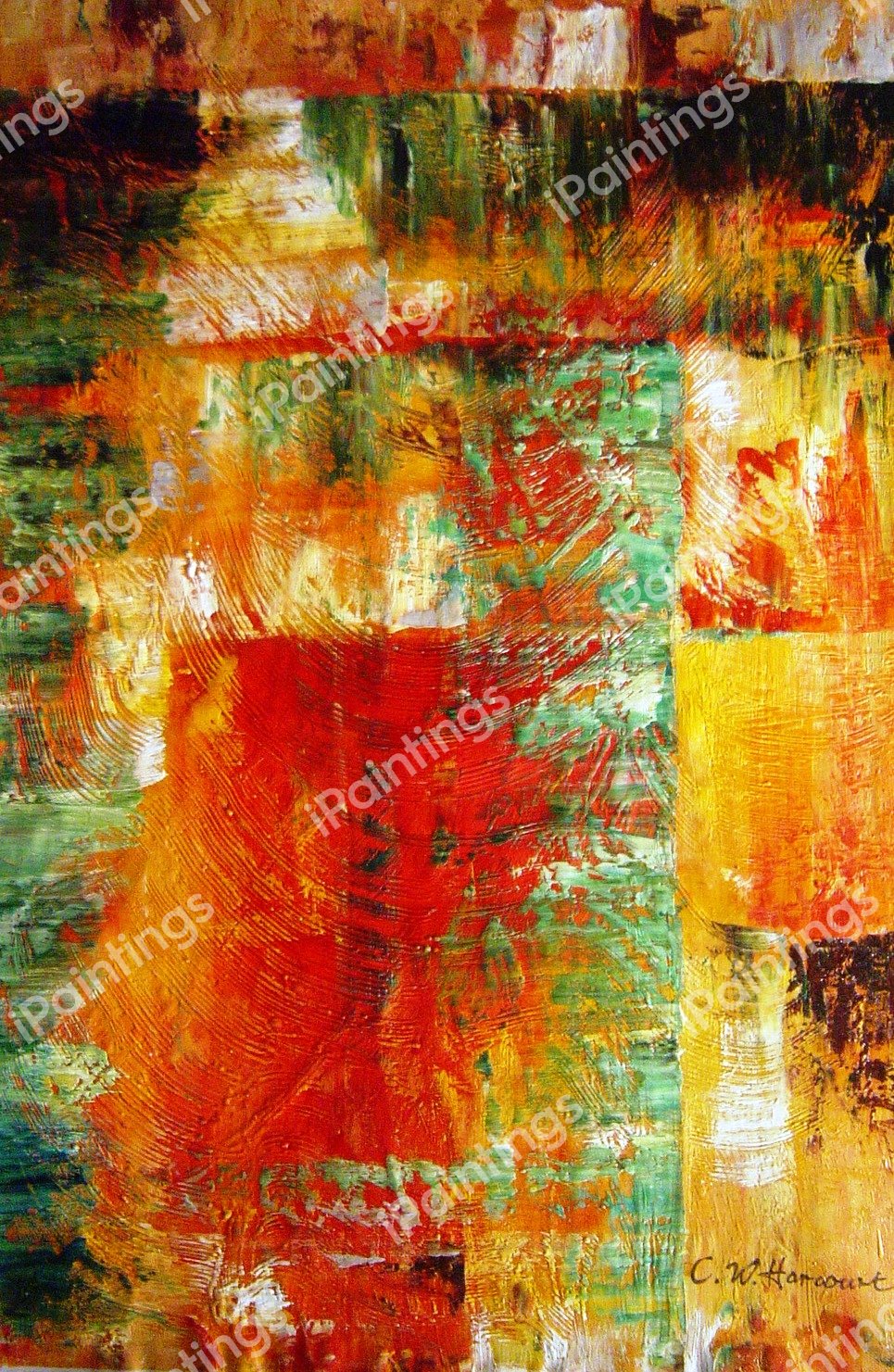 Adventurous Abstract. The painting by Our Originals