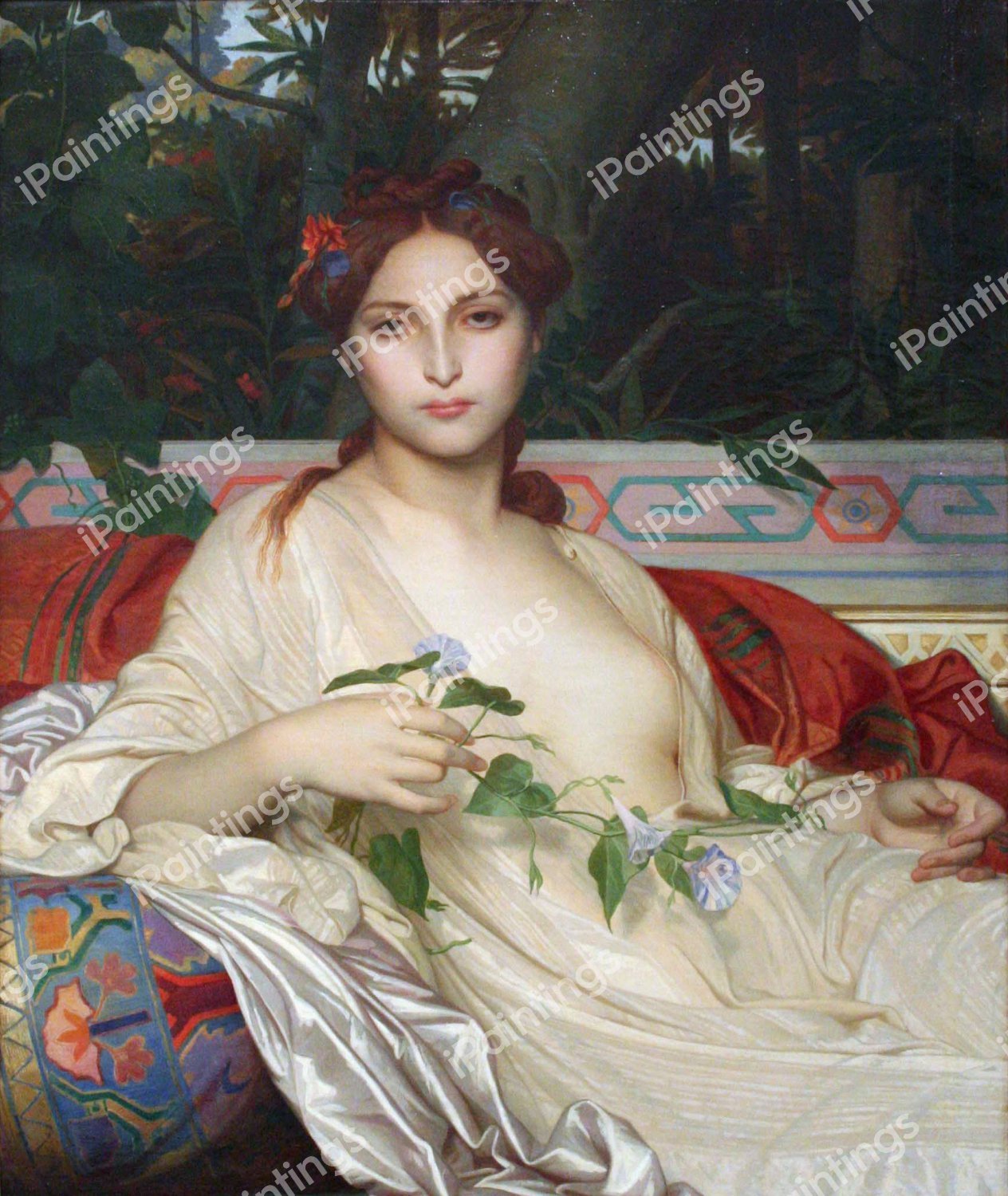 Albayde. The painting by Alexandre Cabanel