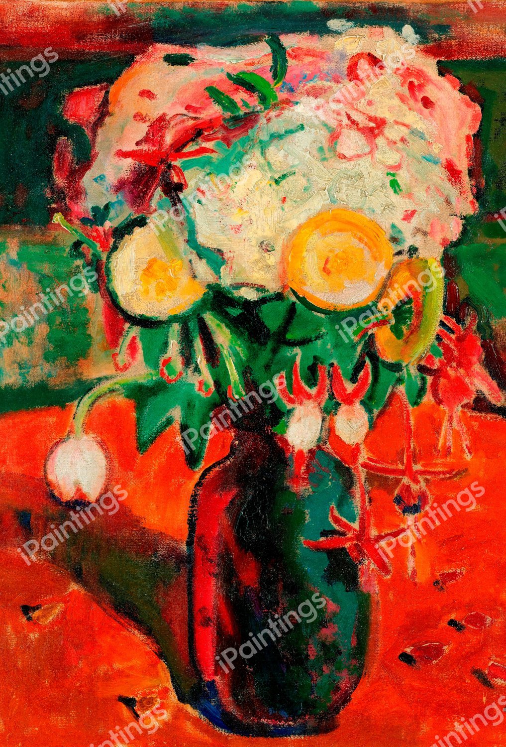 Still Life. The painting by Alfred Henry Maurer