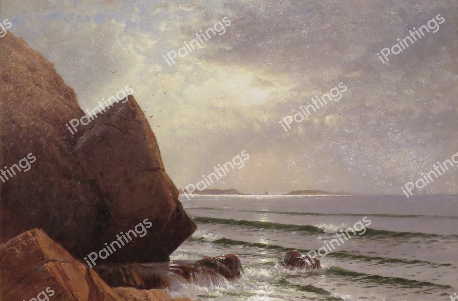 Morning, Cape Ann. The painting by Alfred Thompson Bricher