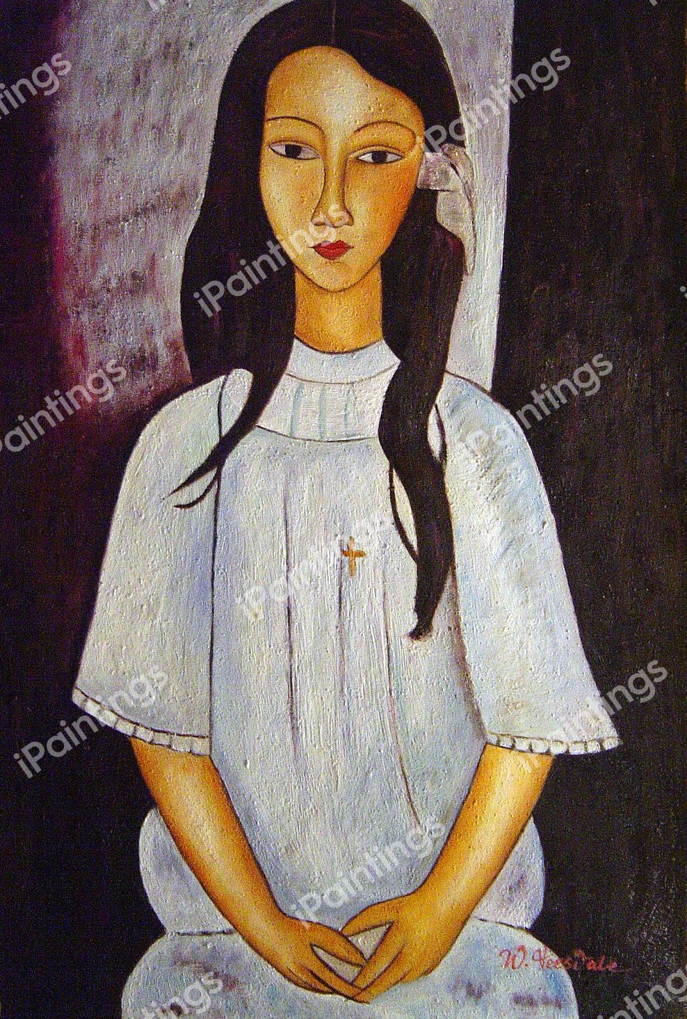 Alice. The painting by Amedeo Modigliani