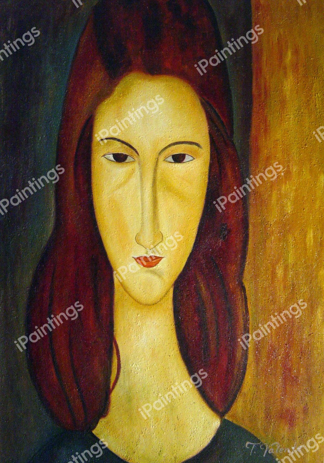 Jeanne Hebuterne. The painting by Amedeo Modigliani
