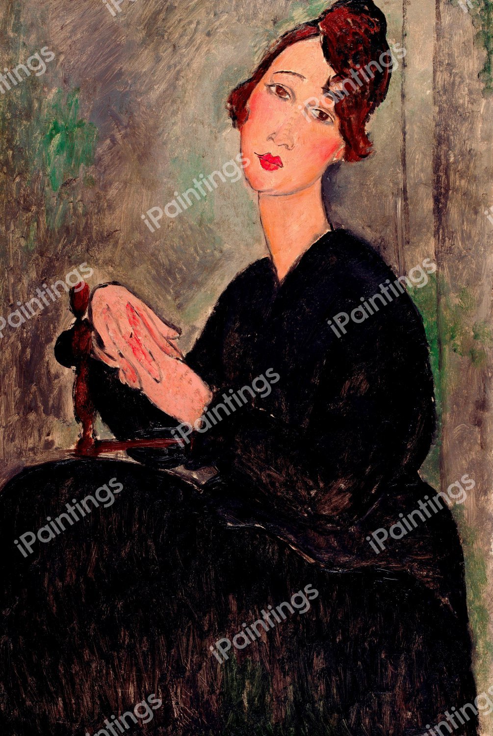 La Boheme in Paris. The painting by Amedeo Modigliani