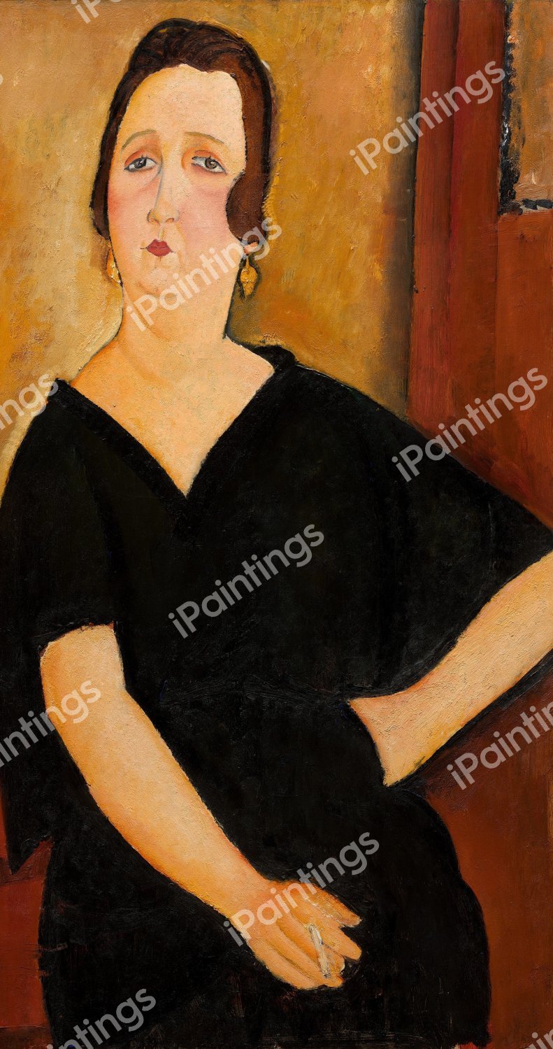 Madame Amedee. The painting by Amedeo Modigliani