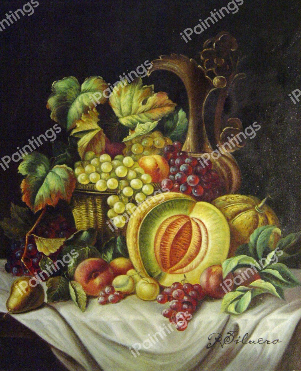 Opulence. The painting by Andrew John Henry Way