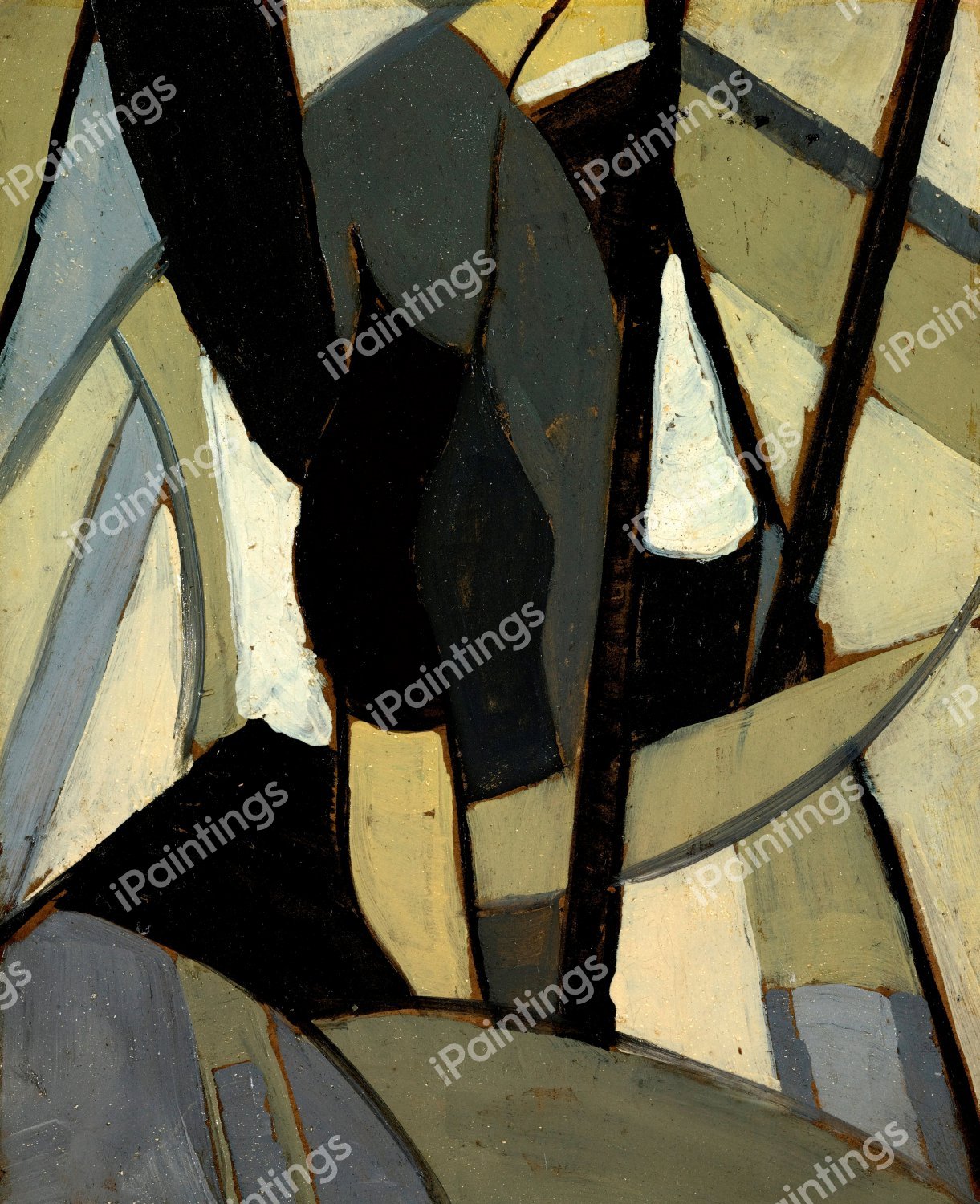 Abstraction. The painting by Arthur Dove